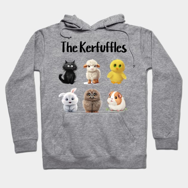 The Kerfuffles, fluffiest little fluffs Hoodie by Luxinda
